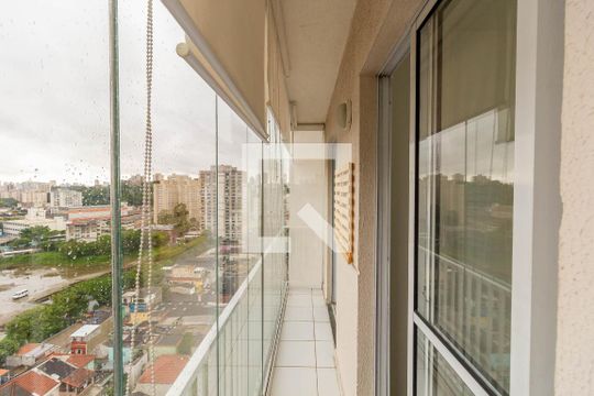 Varanda  de apartamento para alugar com 1 quarto, 33m² em Cambuci, São Paulo