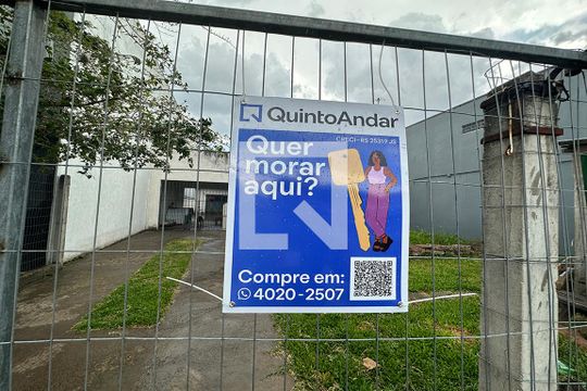 Fachada de casa à venda com 3 quartos, 140m² em Jardim America, São Leopoldo