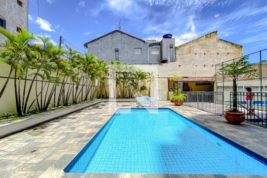 Área comum - Piscina de apartamento à venda com 3 quartos, 74m² em Vila Bertioga, São Paulo