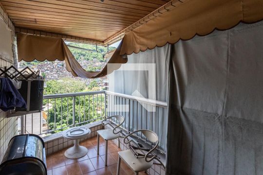 Varanda da Suíte de apartamento à venda com 4 quartos, 300m² em Tijuca, Rio de Janeiro