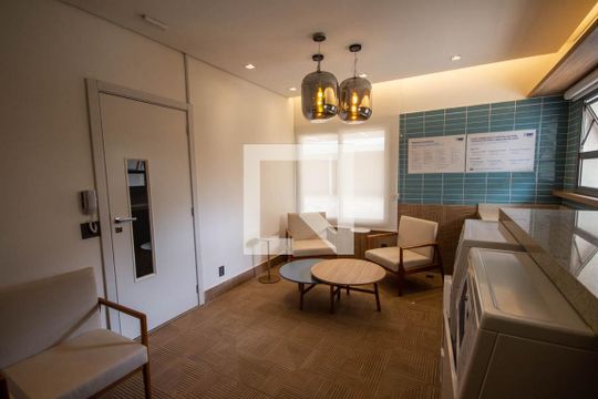 Área Comum -  Lavandeira de apartamento para alugar com 1 quarto, 53m² em Alto da Boa Vista, Ribeirão Preto