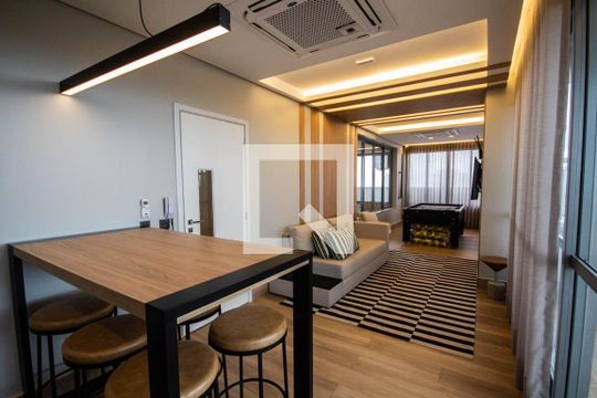 Sala de Jogos - Pub de apartamento para alugar com 1 quarto, 53m² em Alto da Boa Vista, Ribeirão Preto