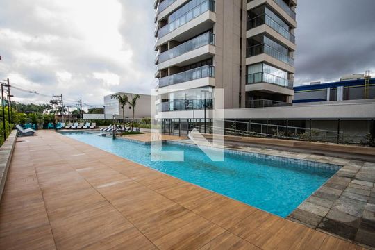 Área comum - Piscina de apartamento para alugar com 1 quarto, 53m² em Alto da Boa Vista, Ribeirão Preto