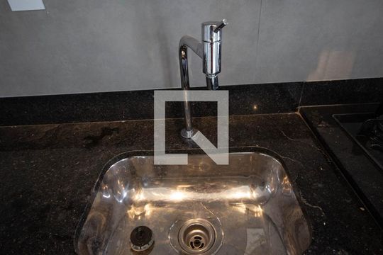 Cozinha de apartamento para alugar com 1 quarto, 53m² em Alto da Boa Vista, Ribeirão Preto