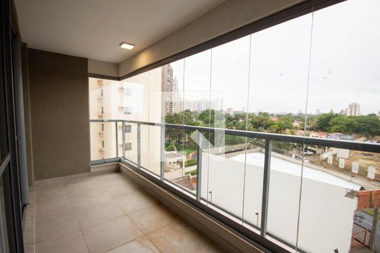 Sacada de apartamento para alugar com 1 quarto, 53m² em Alto da Boa Vista, Ribeirão Preto