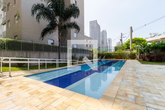 Piscina de apartamento à venda com 2 quartos, 46m² em Quinta da Paineira, São Paulo