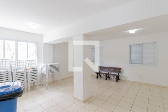 Salão de festas de apartamento para alugar com 2 quartos, 43m² em Parque Fongaro, São Paulo