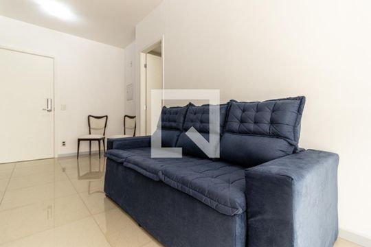 Sala - Sofá de apartamento à venda com 1 quarto, 42m² em Santa Cecília, São Paulo