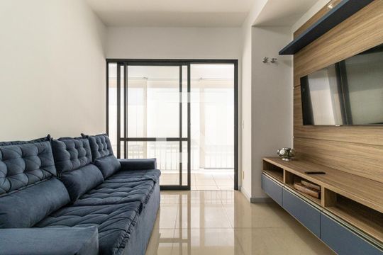 Sala de apartamento à venda com 1 quarto, 42m² em Santa Cecília, São Paulo