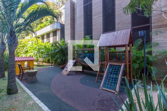 Área comum - Playground de apartamento para alugar com 1 quarto, 50m² em Empresarial 18 do Forte, Barueri