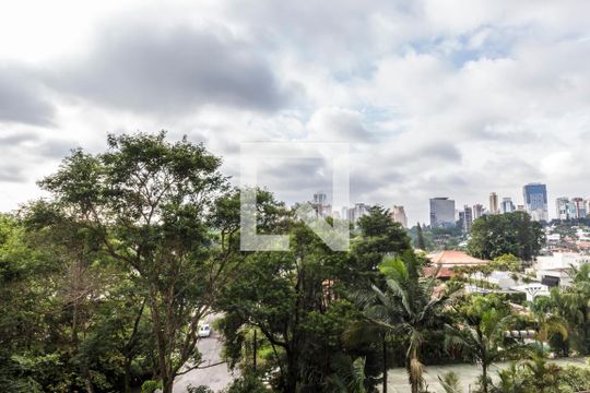 Vista da Varanda de apartamento para alugar com 1 quarto, 50m² em Empresarial 18 do Forte, Barueri