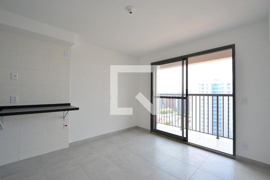 Sala/Cozinha de kitnet/studio para alugar com 1 quarto, 28m² em Vila Clementino, São Paulo