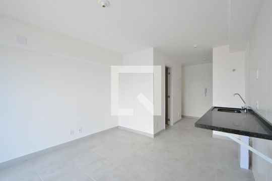 Sala/Cozinha de kitnet/studio para alugar com 1 quarto, 28m² em Vila Clementino, São Paulo
