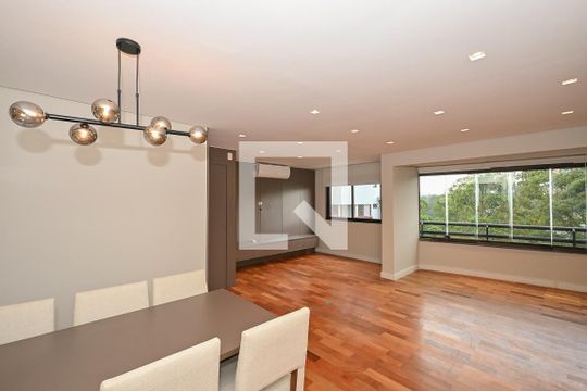 Sala de apartamento para alugar com 2 quartos, 105m² em Vila Andrade, São Paulo