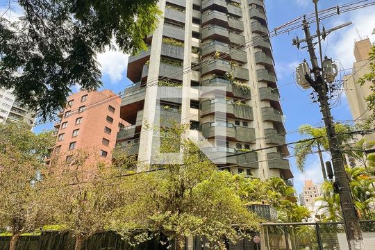 Fachada de apartamento à venda com 4 quartos, 357m² em Indianópolis, São Paulo