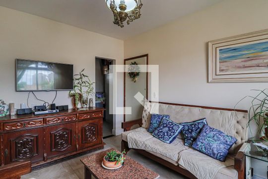 Sala de Estar  de apartamento à venda com 4 quartos, 142m² em São Geraldo, Belo Horizonte