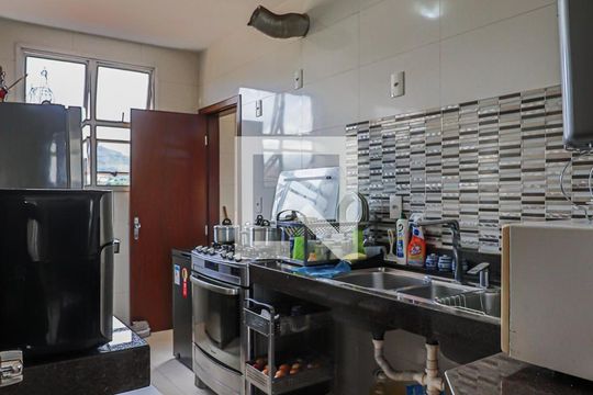Cozinha de apartamento à venda com 4 quartos, 142m² em São Geraldo, Belo Horizonte