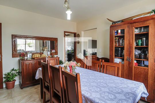 Sala de Jantar  de apartamento à venda com 4 quartos, 142m² em São Geraldo, Belo Horizonte