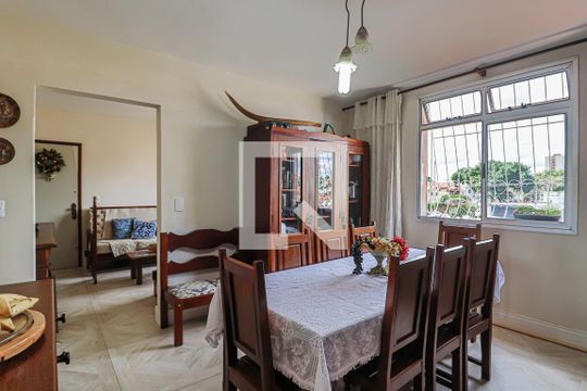 Sala de Jantar  de apartamento à venda com 4 quartos, 142m² em São Geraldo, Belo Horizonte