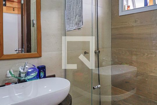 Lavabo da Sala  de apartamento à venda com 4 quartos, 142m² em São Geraldo, Belo Horizonte