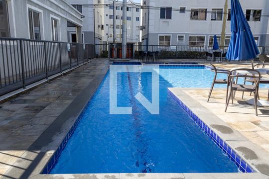 Área comum - Piscina de apartamento à venda com 2 quartos, 60m² em Campo Grande, Rio de Janeiro