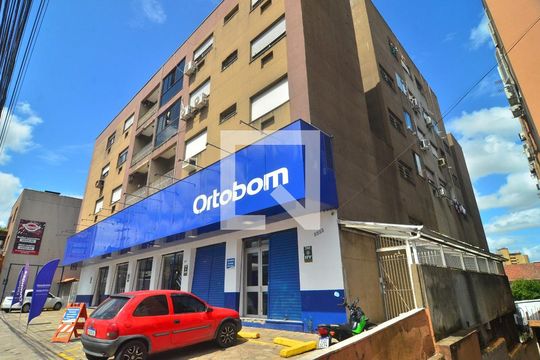 Fachada de apartamento à venda com 2 quartos, 62m² em Marechal Rondon, Canoas
