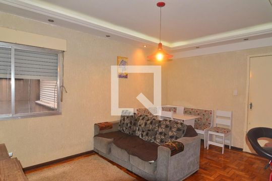 Sala de apartamento à venda com 2 quartos, 62m² em Marechal Rondon, Canoas