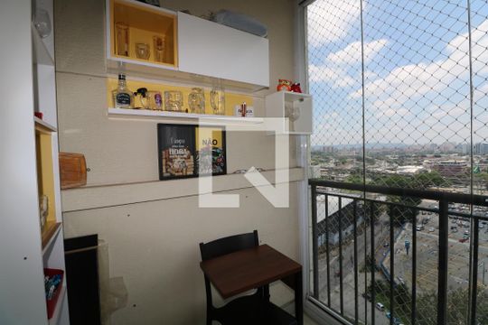 Varanda da Sala de apartamento para alugar com 2 quartos, 72m² em Lapa, São Paulo