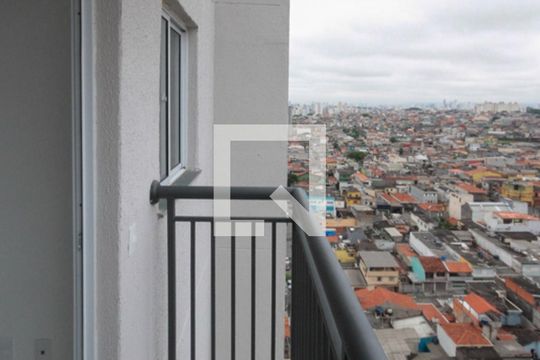 Varanda da Sala de apartamento para alugar com 2 quartos, 39m² em Vila Tolstoi, São Paulo