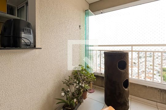Varanda de apartamento à venda com 2 quartos, 58m² em Gopouva, Guarulhos