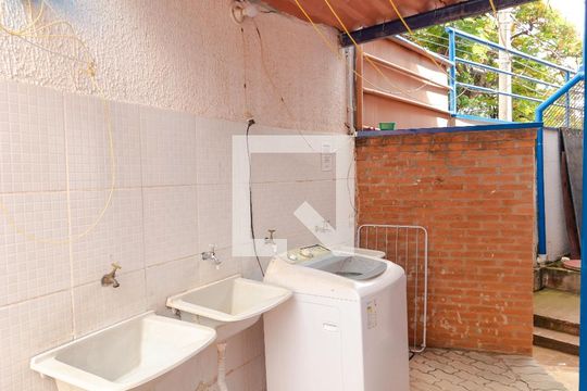 Área Comum - Lavanderia de kitnet/studio para alugar com 1 quarto, 20m² em Cidade Universitária, Campinas