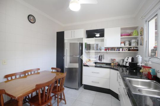 Cozinha de casa de condomínio para alugar com 3 quartos, 114m² em Jardim Brasilandia, Sorocaba