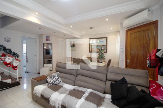 Sala de casa de condomínio para alugar com 3 quartos, 114m² em Jardim Brasilandia, Sorocaba