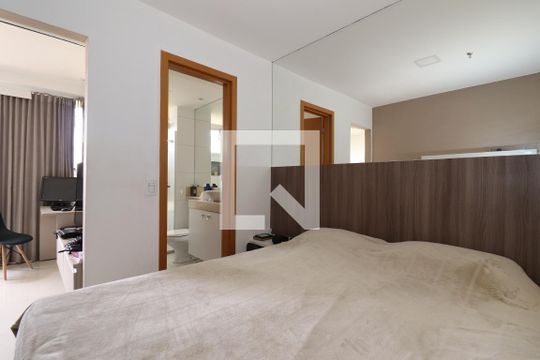 Suíte de apartamento para alugar com 1 quarto, 40m² em Sul (águas Claras), Brasília