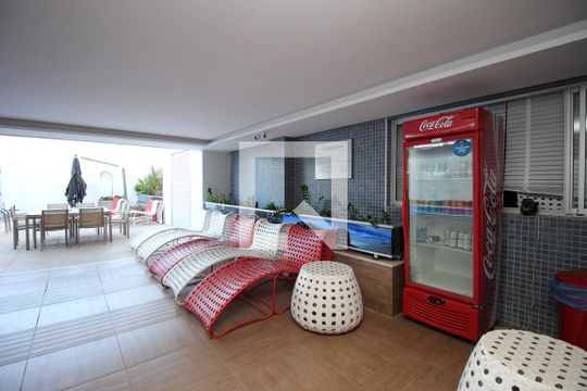 Área comum - Piscina de apartamento para alugar com 1 quarto, 40m² em Sul (águas Claras), Brasília
