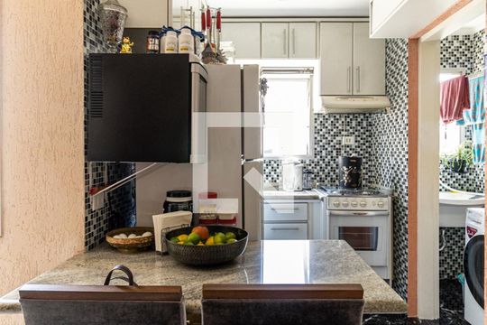 Cozinha - Bancada de apartamento para alugar com 1 quarto, 30m² em Campos Elíseos, São Paulo