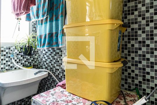 Área de Serviço de apartamento para alugar com 1 quarto, 30m² em Campos Elíseos, São Paulo