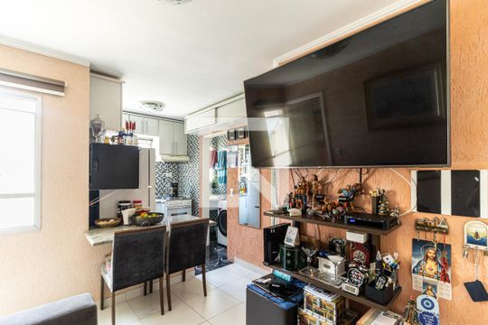 Sala de apartamento para alugar com 1 quarto, 30m² em Campos Elíseos, São Paulo