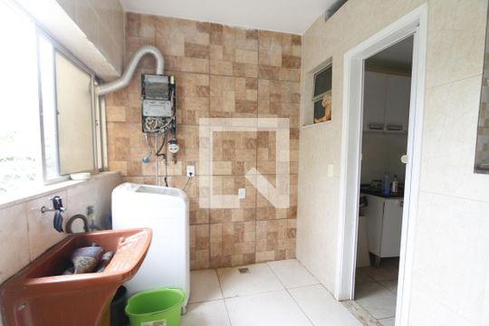 Detalhe da area de serviço de apartamento para alugar com 3 quartos, 185m² em Barra da Tijuca, Rio de Janeiro
