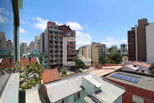 Vista da Sala de apartamento à venda com 3 quartos, 100m² em Centro, Canoas
