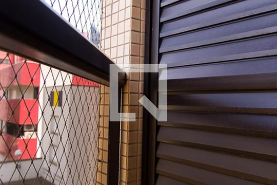 Varanda do Quarto 2 de apartamento para alugar com 3 quartos, 93m² em Vila Monte Alegre, São Paulo