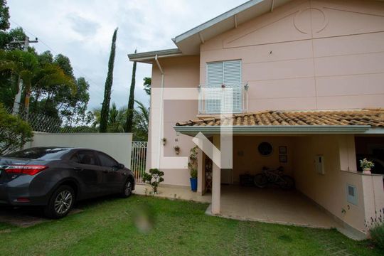 Fachada de casa de condomínio à venda com 4 quartos, 199m² em Medeiros, Jundiaí