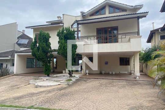 Garagem de casa de condomínio à venda com 4 quartos, 954m² em Alphaville, Santana de Parnaíba