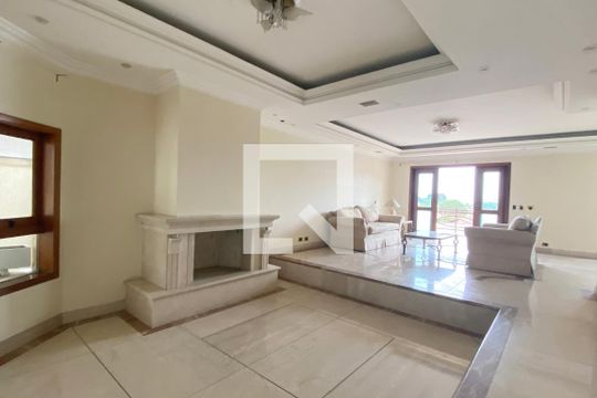 Sala de casa de condomínio à venda com 4 quartos, 954m² em Alphaville, Santana de Parnaíba