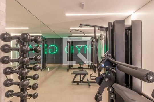 Área comum - Academia de apartamento à venda com 3 quartos, 87m² em São Pedro, Belo Horizonte