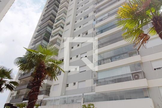 Fachada do bloco de apartamento à venda com 3 quartos, 90m² em Jardim Caboré, São Paulo