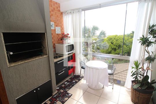 Área de Serviço de casa de condomínio à venda com 3 quartos, 263m² em Campo Novo, Porto Alegre
