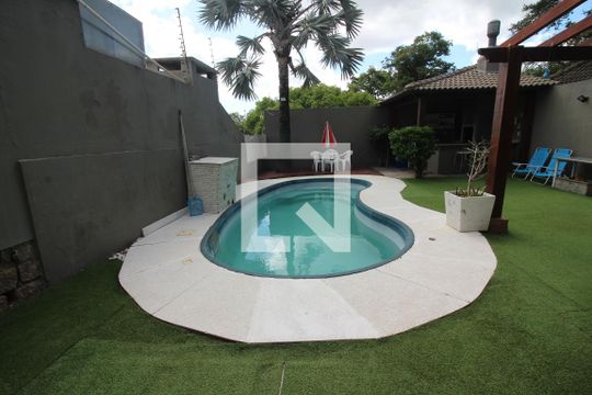 Piscina de casa de condomínio à venda com 3 quartos, 263m² em Campo Novo, Porto Alegre