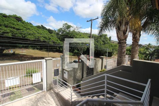 vista da Sacada de casa de condomínio à venda com 3 quartos, 263m² em Campo Novo, Porto Alegre