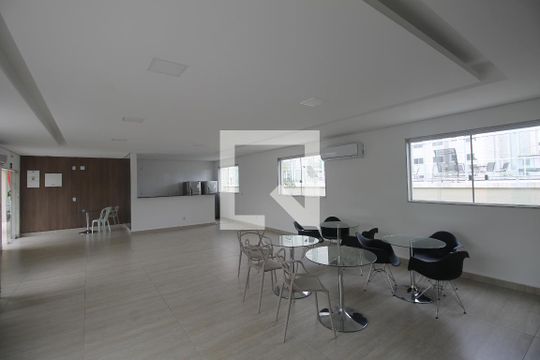 Área comum - Salão de festas de apartamento para alugar com 2 quartos, 40m² em Vila Lage, São Gonçalo